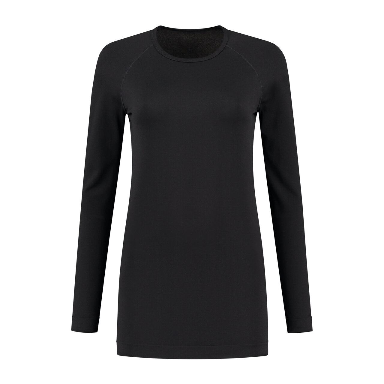Skafit lange Thermoshirt schwarz