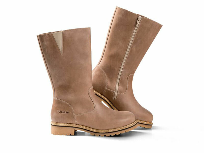 Fellhof Hochk&ouml;nig warme Stiefel Damen braun