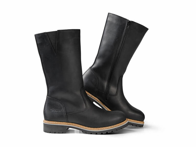 Fellhof Hochk&ouml;nig warme Stiefel Damen schwarz