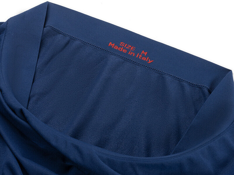 Skafit Herren-Boxershorts, blaues Detail auf der Innenseite des Stoffes