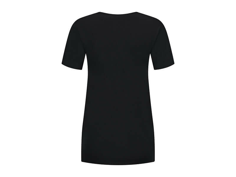 Ruckseite von Skafit Unterzieshirt Damen schwartz