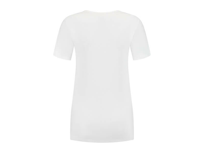 Ruckseite von Skafit Unterzieshirt Damen wei&szlig;