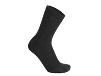 Dicke Socken mit Silbergarn von Skafit schwarz