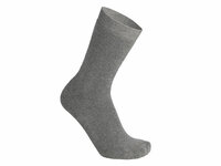 Dicke Socken mit Silbergarn von Skafit grau