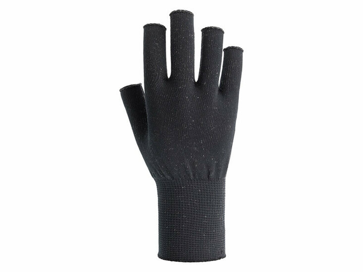 Anthrazit Skafit fingerlose Silberhandschuhe Handr&uuml;ckseite