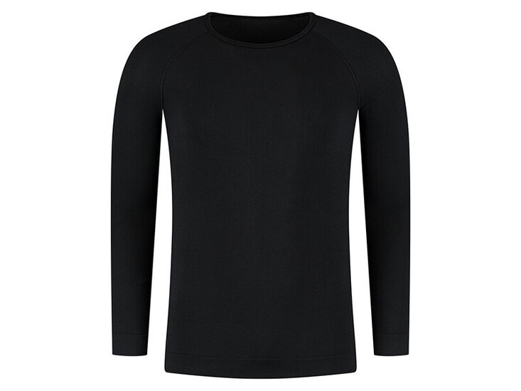 Vorderseite Thermoshirt Schwarz Skafit