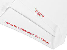 Skafit Hemd f&uuml;r Damen, Detail innen im Stoff unten, Farbe wei&szlig;