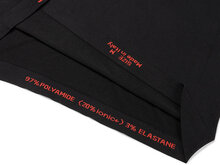 Skafit Unterzieshirt f&uuml;r Herren, Detail innen im Stoff unten, Farbe schwartz