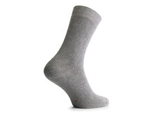 R&uuml;ckseite Skafit dicke Socken mit Silbergarn grau