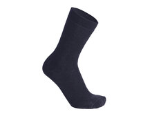 Dicke Socken mit Silbergarn von Skafit marineblau