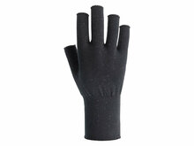 Anthrazit Skafit fingerlose Silberhandschuhe Handr&uuml;ckseite