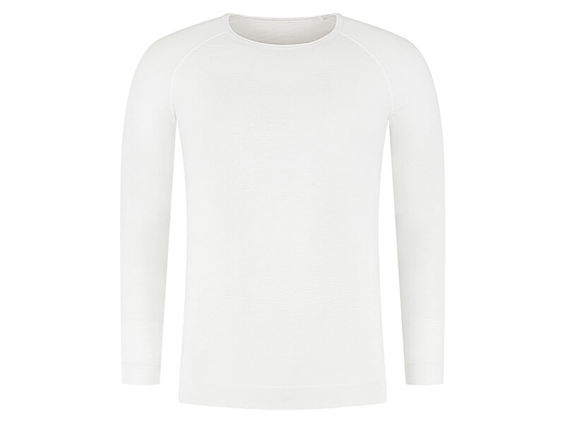 Vorderseite Thermoshirt Wei&szlig; Skafit