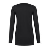 Skafit lange Thermoshirt schwarz