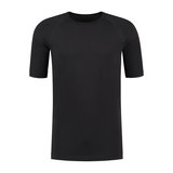 Skafit kurze thermoshirt schwarz