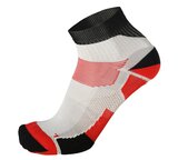 Skafit Sports kurze silbersocken rot