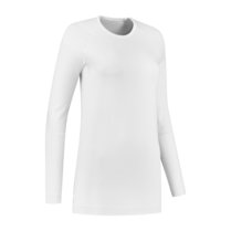 Skafit Thermoshirt mit langen Ärmeln Weiß 12% Silbergarn